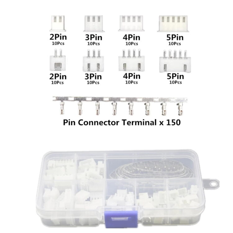Balance Lead Connector / XH2.54 2p 3p 4p 5 pin 2.54mm Pitch Terminal Kit / Housing / Pin Header JST