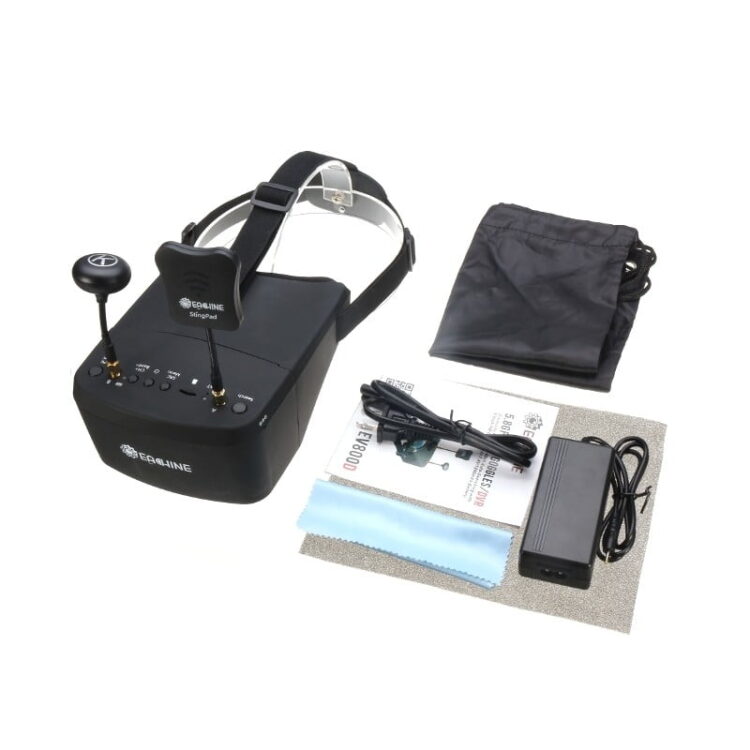 Eachine EV800D 5.8G 40CH Diversity FPV Goggles with DVR - Image 4
