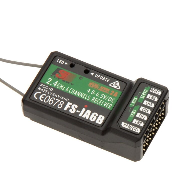 FlySky FS-i6 AFHDS2A 6CH Transmitter and 6CH FS-iA6B Receiver - Image 3
