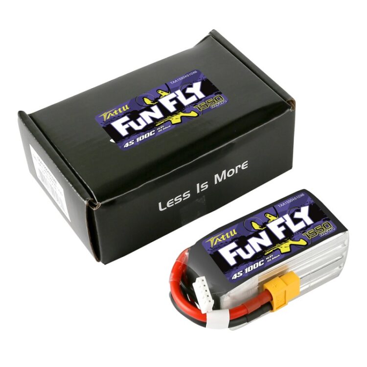Tattu FunFly 1550mAh 4s 100C Lipo Battery - Image 5
