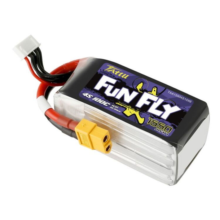Tattu FunFly 1550mAh 4s 100C Lipo Battery - Image 3