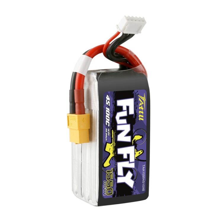 Tattu FunFly 1550mAh 4s 100C Lipo Battery - Image 4