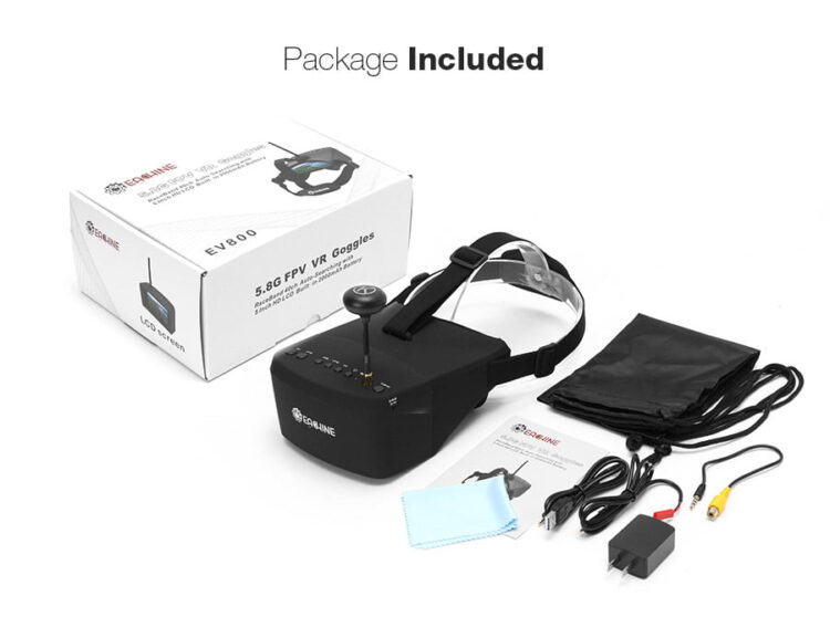 Eachine EV800 800x480 FPV Goggles - Image 2