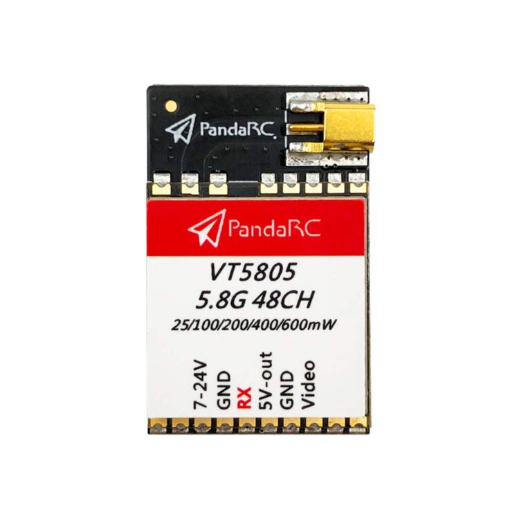 PandaRC VT5805 5.8GHz 25-600mW VTX - MMCX