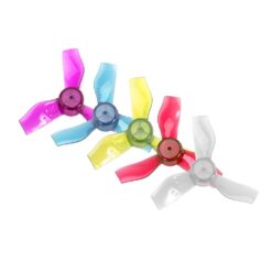 Gemfan 1219-3 31mm 3-Blade Whoop Propeller (0.8/1mm Shaft - Set of 8)