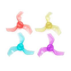 Gemfan 1635-3 40mm 3-Blade Whoop Propeller (1/1.5mm Shaft - Set of 8)