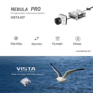 HD Digital FPV System, Caddx Nebula Pro Vista Kit