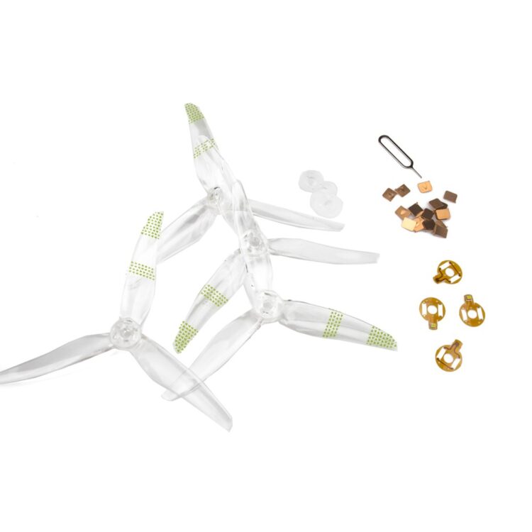 Gemfan Moonlight 51466 3-Blade LED Propeller (Set of 4) - Image 2