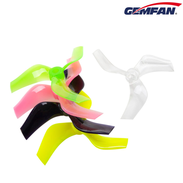 Gemfan D75 3 Blade Cinewhoop Props (Set of 4)