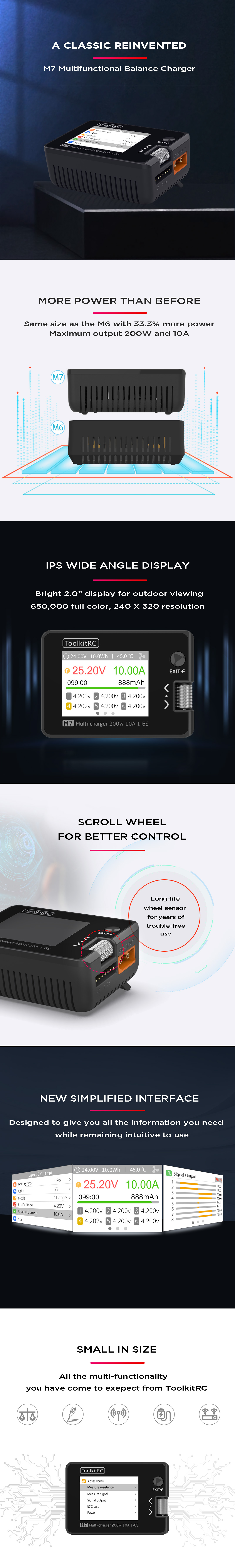 ToolkitRC M7 charger