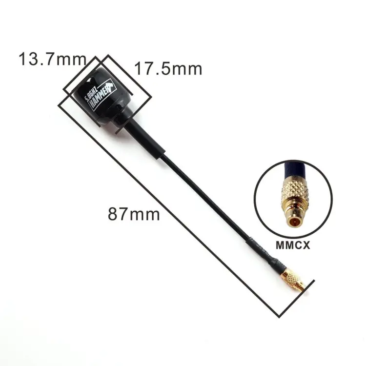 HGLRC Hammer Mini 2.5dBi 5.8G RHCP Antenna - Image 4