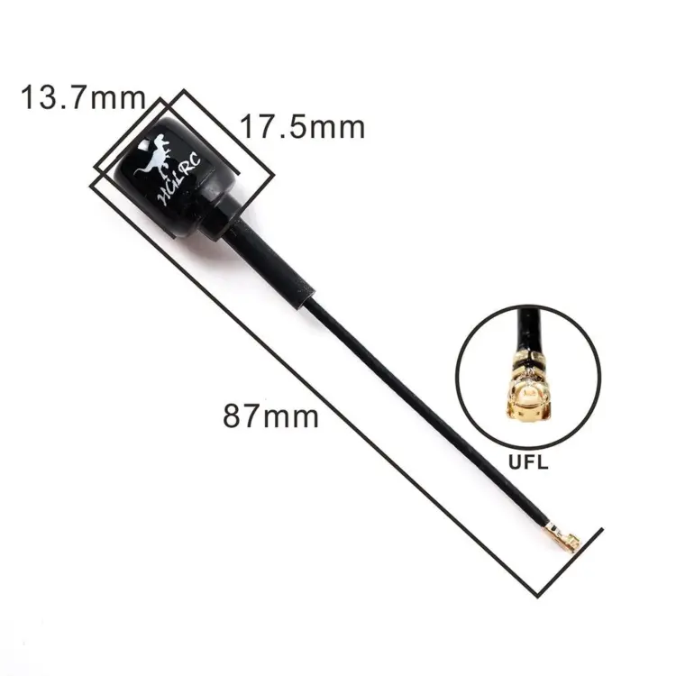 HGLRC Hammer Mini 2.5dBi 5.8G RHCP Antenna - Image 5