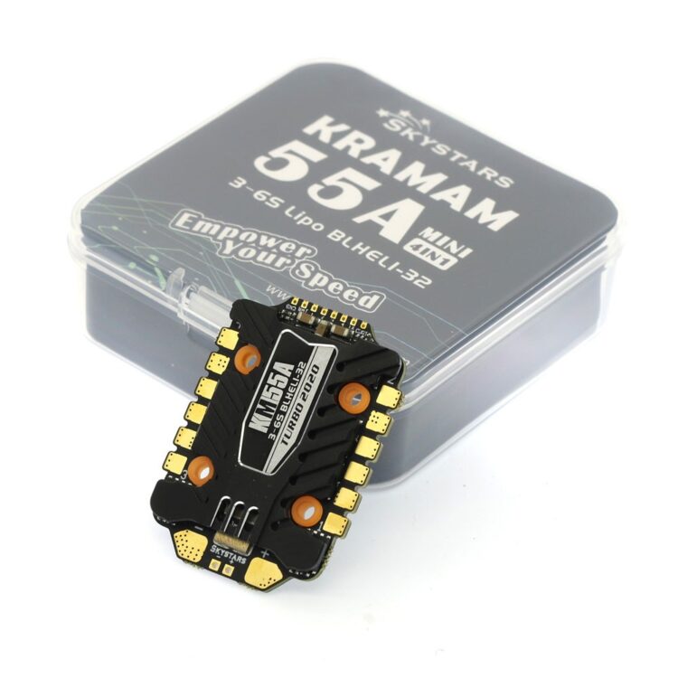 SkyStars Turbo2020 KM55A Mini 3-6S BLHeli_32 4-in-1 ESC - Image 2