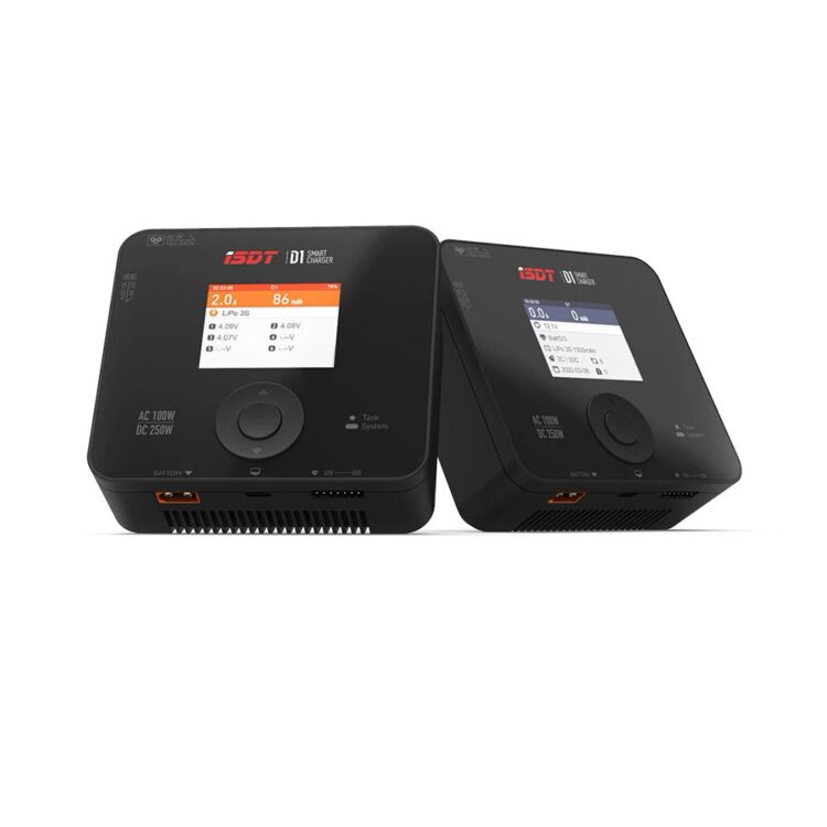 iSDT D1 AC 100W DC 250W 1-6S Dual Mode Smart Charger - Image 2