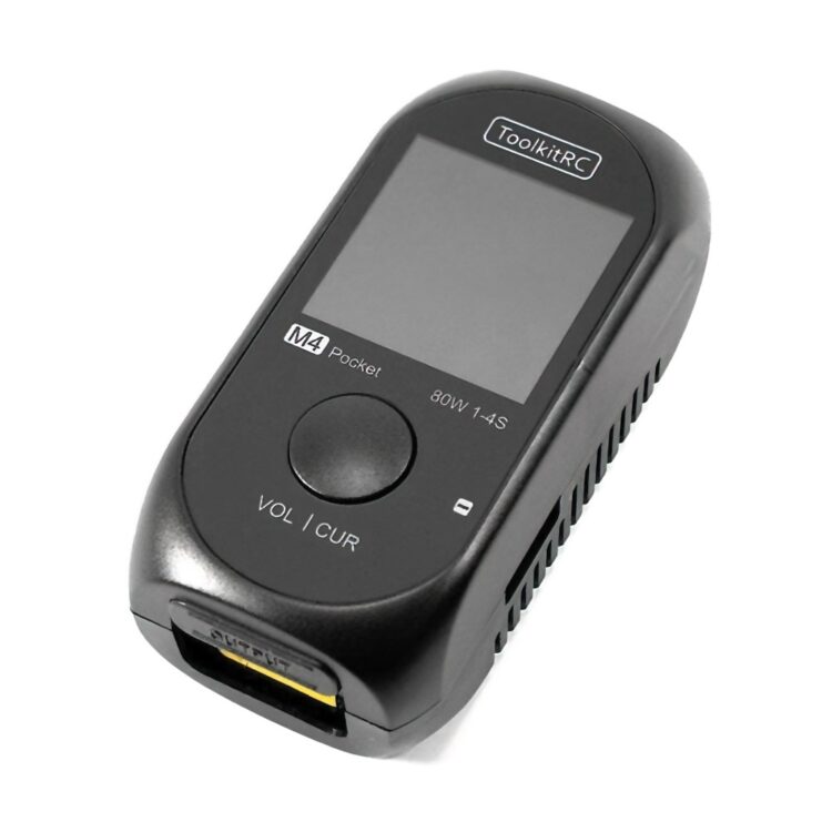 ToolkitRC M4 Pocket 80W 5A 1-4S Compact Balance Charger w/ Built-In USB-C Input/Output - Image 4