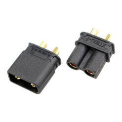 Amass XT30 Connector Black (1 Pair)