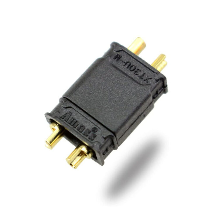 Amass XT30 Connector Black (1 Pair) - Image 3