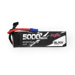 CNHL Black Series 6S 5000mAh 22.2V 65C Lipo Battery