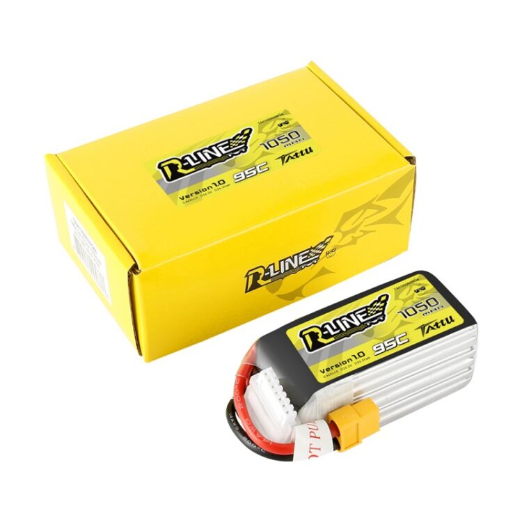 TATTU R-Line 1050mAh 6s 95C Lipo Battery - Image 2