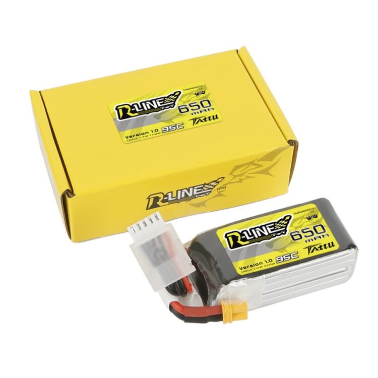 Tattu R-Line Version 1.0 650mAh 4S1P 95C Lipo Battery - Image 5