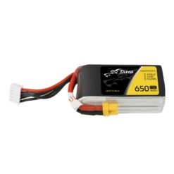 TATTU 650mAh 14.8V 75C 4S LiPo Battery Pack (1Pcs)
