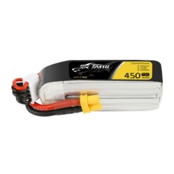 TATTU 4S 450mAh 14.8V 75C LiPo Battery 