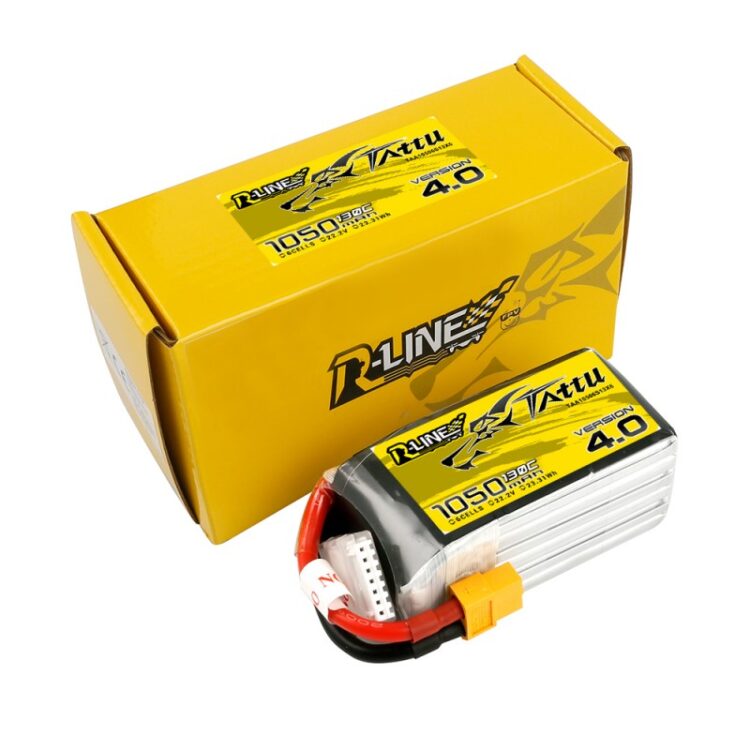 Tattu R-Line Version 4.0 1050mAh 6S1P 130C Lipo Battery - Image 4