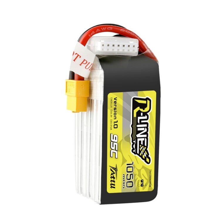 TATTU R-Line 1050mAh 6s 95C Lipo Battery - Image 5