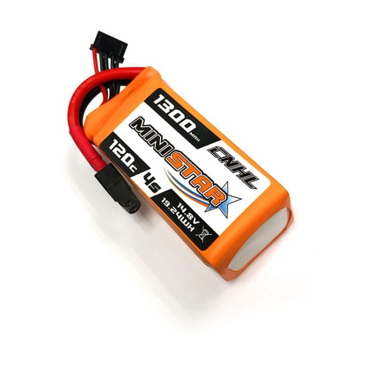 CNHL MiniStar 1300mAh 4s 120C Lipo Battery - Image 2