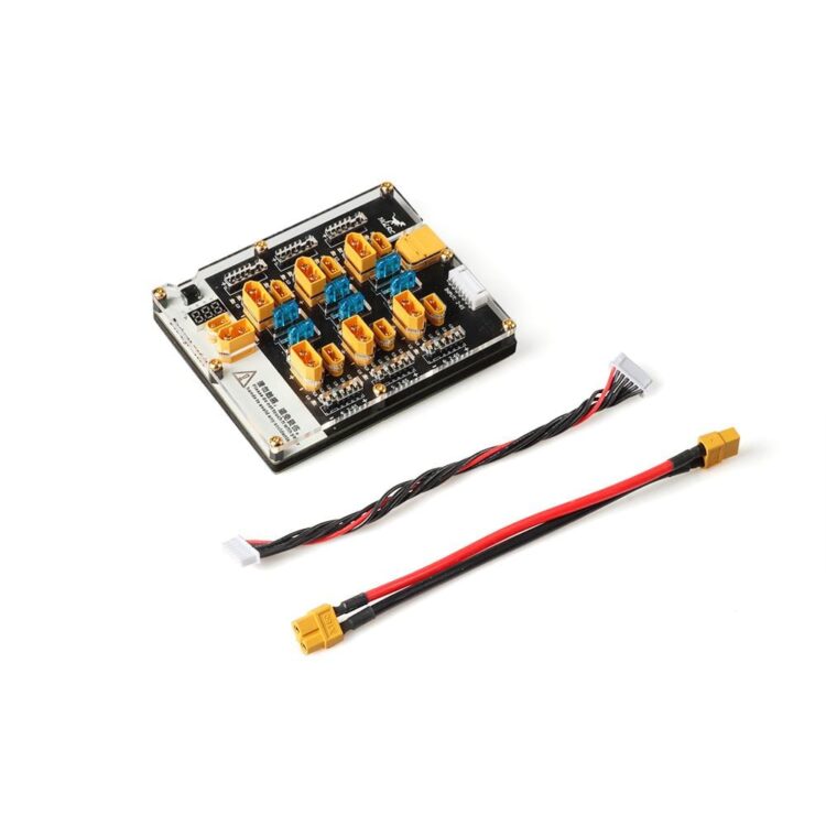 HGLRC Thor Pro Balance Charging Board XT30/XT60 w/ Integrated Discharger - 6 Ports - Image 4