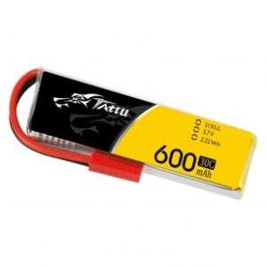 Tattu 600mAh 1S 3.7V 30C 1P Lipo Battery Pack