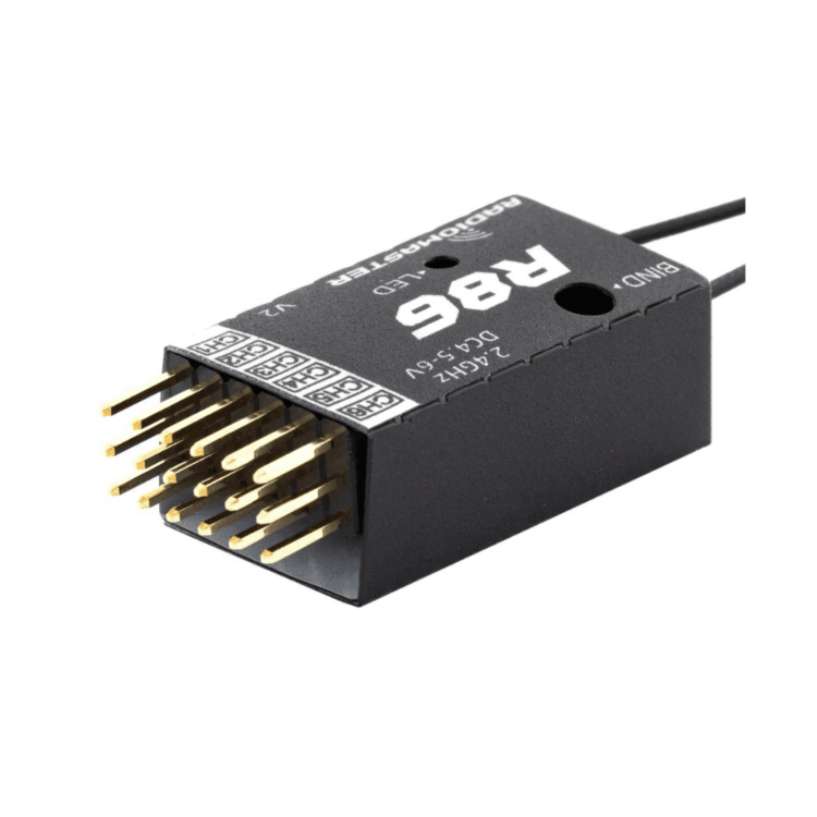 RadioMaster R86 V2 6CH PWM Receiver - D8/D16/SFHSS - Image 3