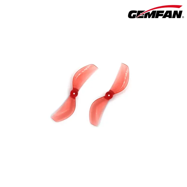 Gemfan 45mm 2-Blade Polycarbonate Propeller (Set of 8) - 1mm/1.5mm
