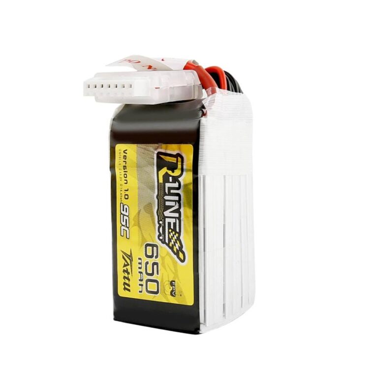 Tattu R-Line Version 1.0 650mAh 6S1P 95C Lipo Battery - Image 2