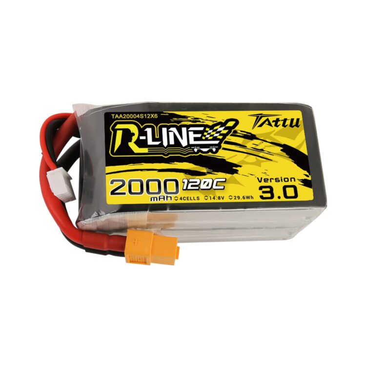 Tattu R-Line Version 3.0 2000mAh 4s 120C Lipo Battery