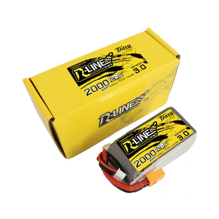 Tattu R-Line Version 3.0 2000mAh 4s 120C Lipo Battery - Image 3