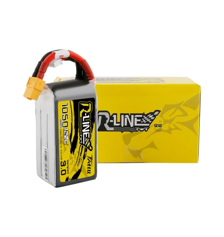 Tattu R-Line Version 3.0 1050mAh 6s 120C Lipo Battery - Image 3
