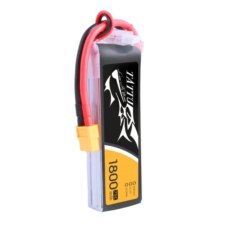 TATTU 1800mAh 3s 75c Lipo Battery - Image 2