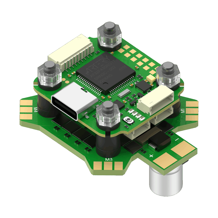 BLITZ Mini ATF435 Stack (E55S Mini 4-IN-1 ESC) - Image 2