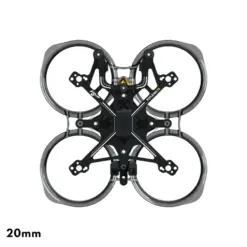 FlyLens 75 O3 Frame kit - Clear Black