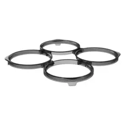 Flywoo FlyLens 85 Propeller Guard - Clear Black