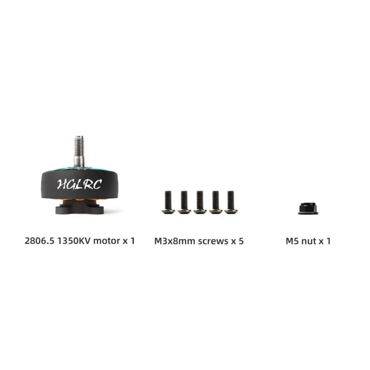 HGLRC Specter 2806.5 1350KV Brushless Motor - Image 8