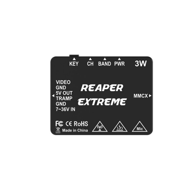 Foxeer 4.9-6G Reaper Extreme 3W 80CH Video Transmitter - Image 4