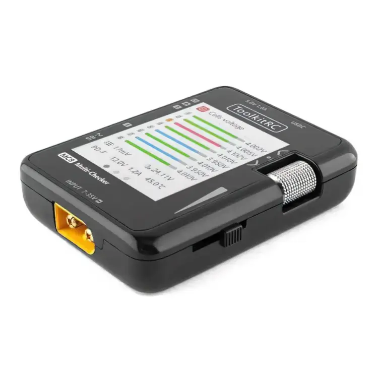 ToolkitRC MC8 Multi-Functional 2-8S Battery Checker - Image 2
