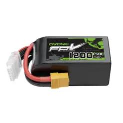 Ovonic 1200mAh 6S 22.2V 150C Lipo Battery with XT60 Plug