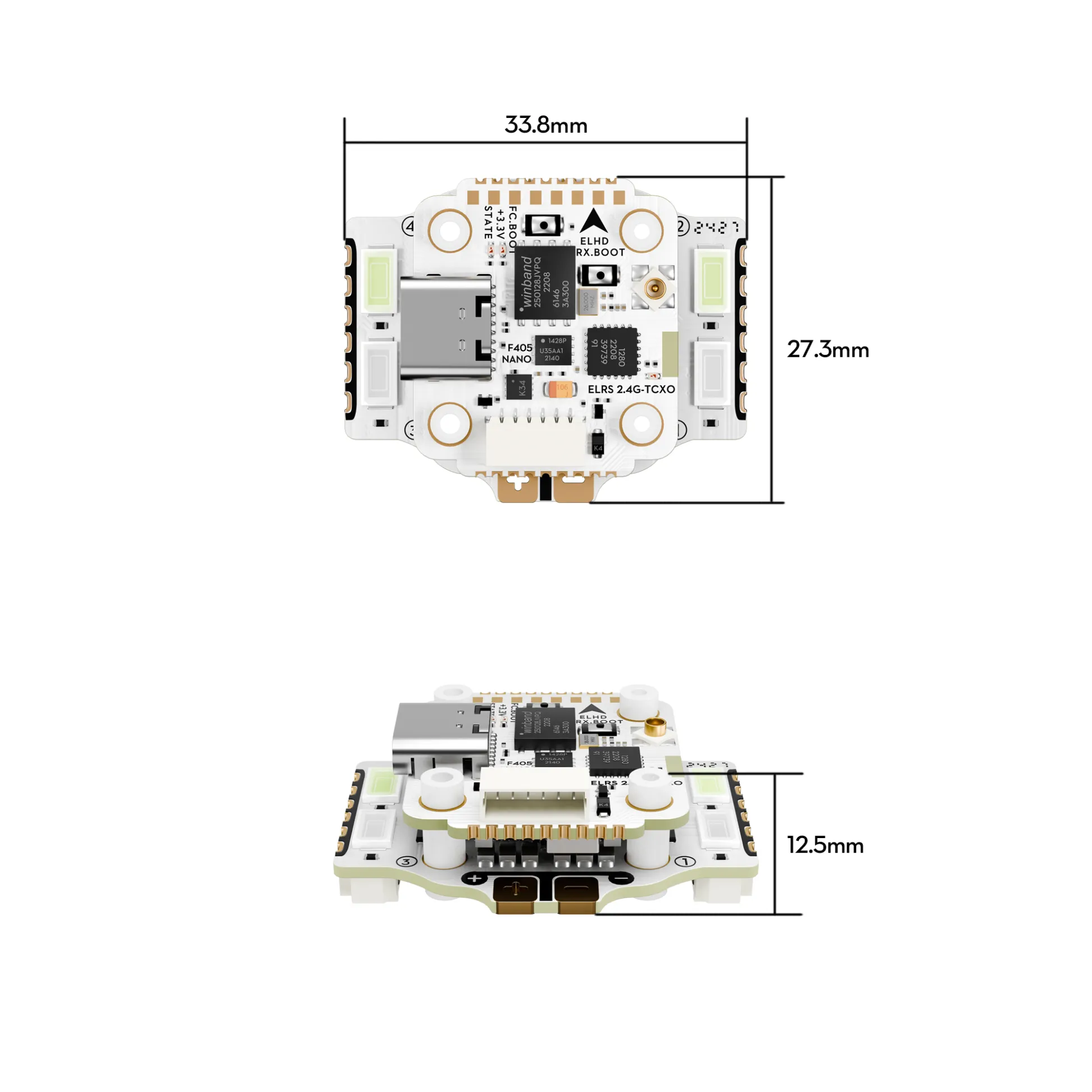 GOKU GN405 Nano HD 20A Stack V3 w/ ELRS - Image 4