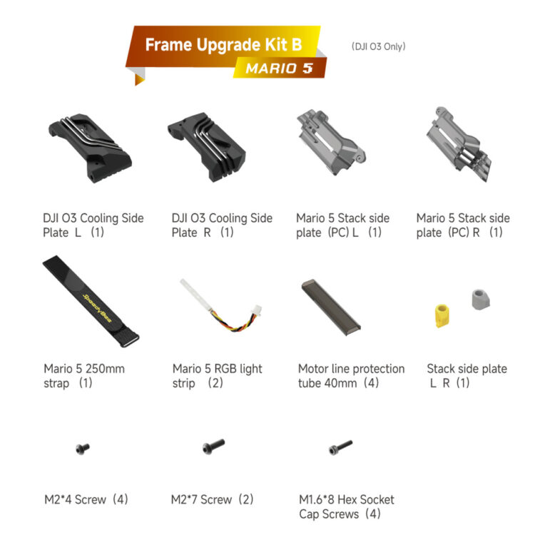 SpeedyBee Mario 5 Upgrade Kit B