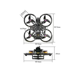 Flylens 75 HD O4 2S Whoop FPV Drone ELRS V1.3