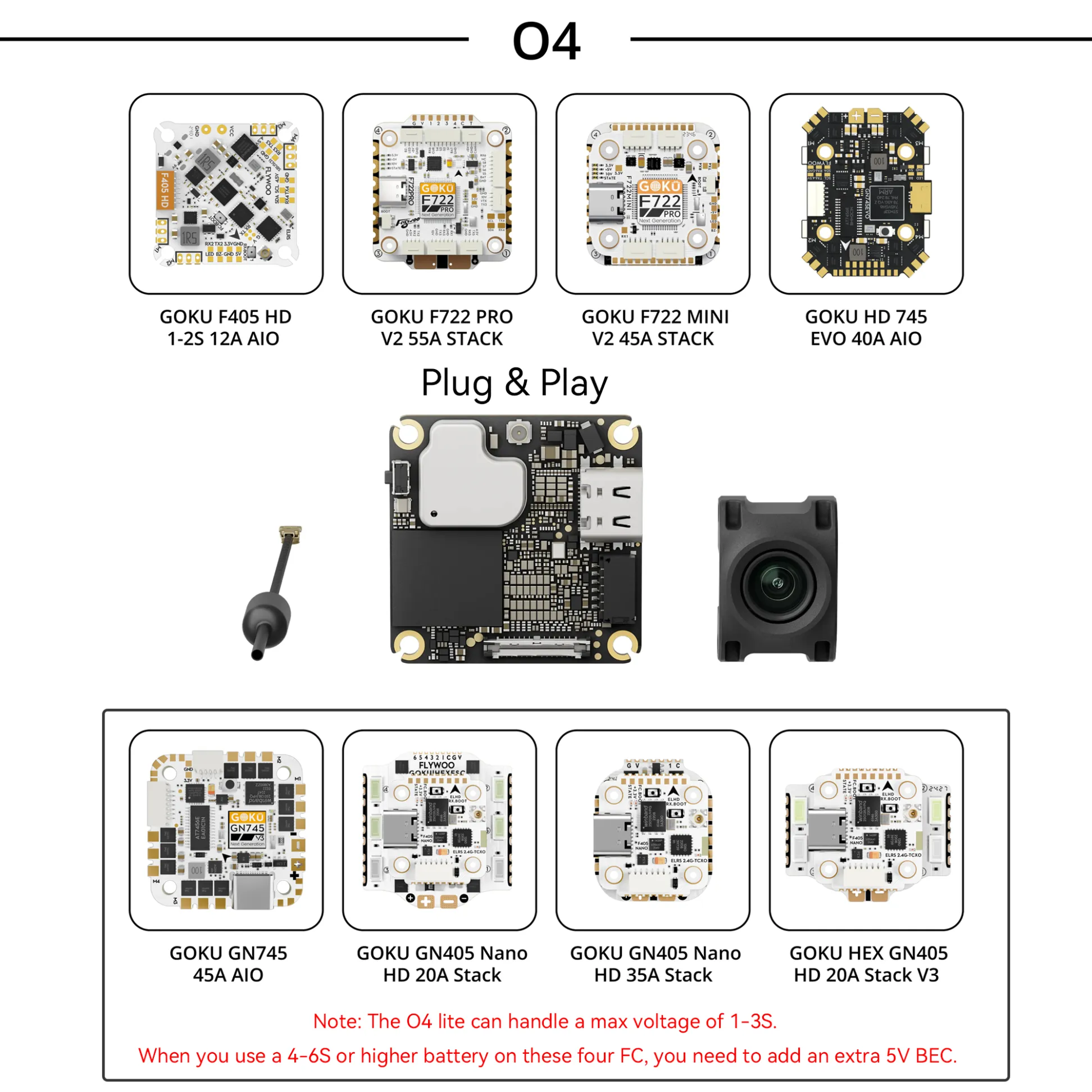 GOKU GN405 Nano HD 20A Stack V3 w/ ELRS - Image 11