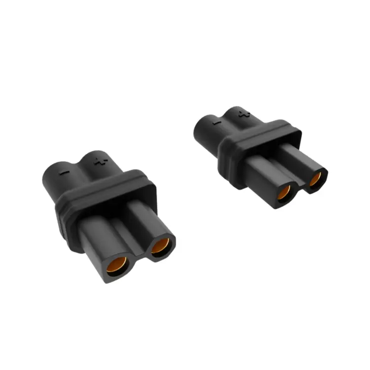 Flywoo XT30UP-Female Black Pigtail 18awg (2pcs)